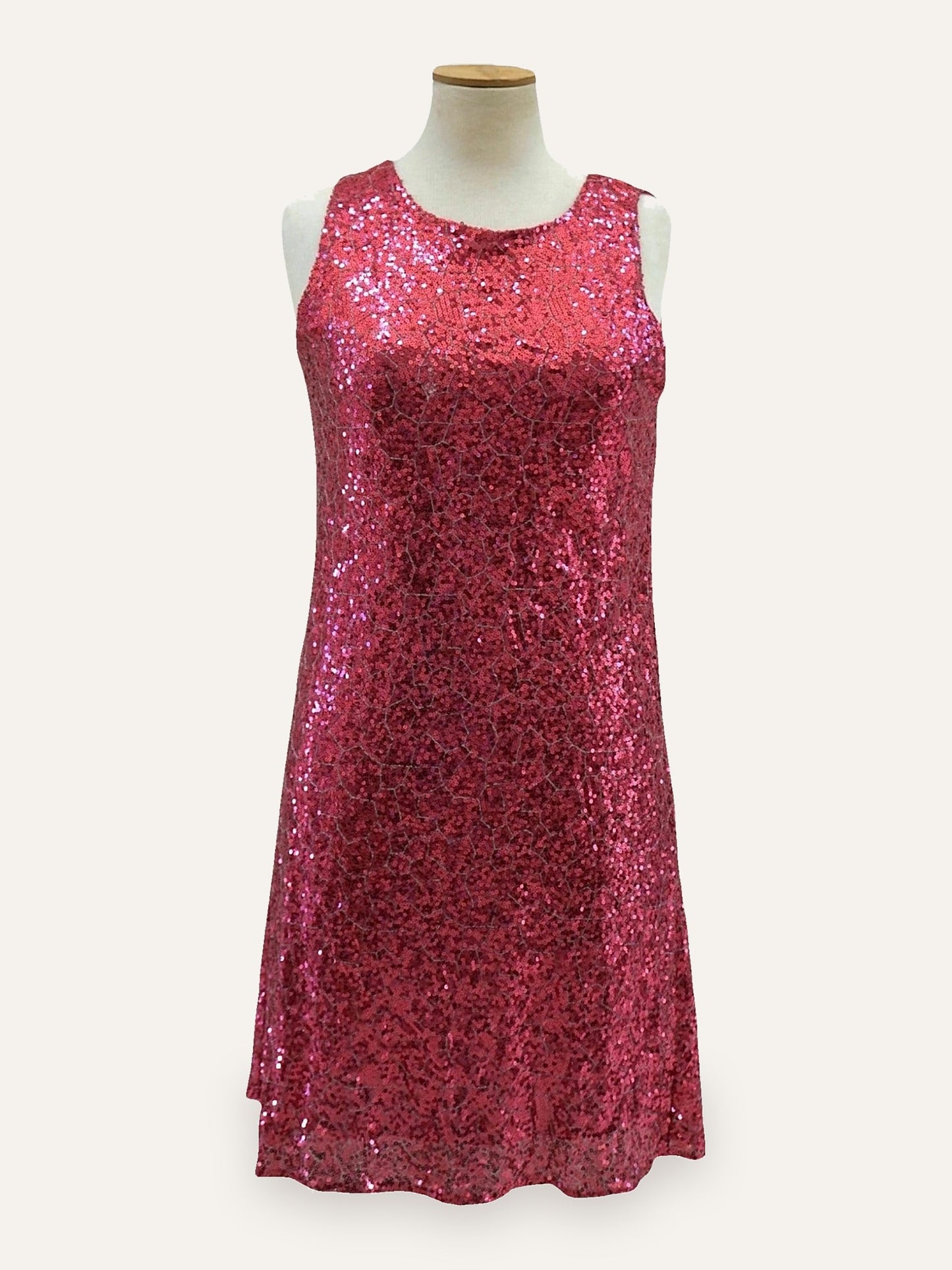Estel Collection Full Sequin A-Line Mini Dress