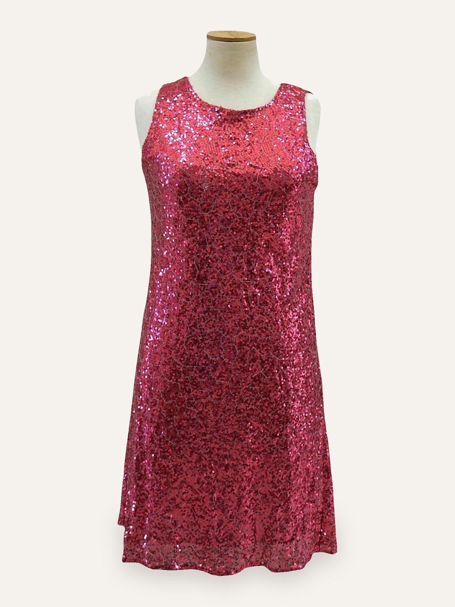 Estel Collection Full Sequin A-Line Mini Dress