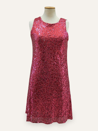 Estel Collection Full Sequin A-Line Mini Dress