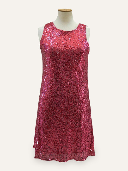 Estel Collection Full Sequin A-Line Mini Dress
