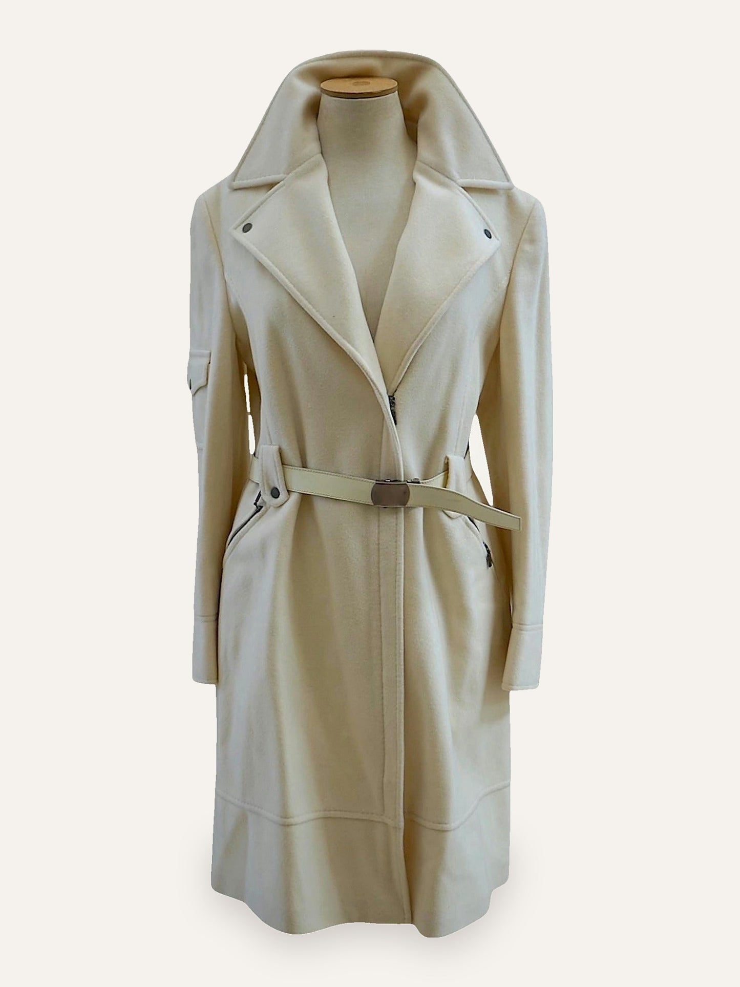 Quattro Più Misto Cashmere Belted Coat