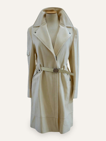 Quattro Più Misto Cashmere Belted Coat