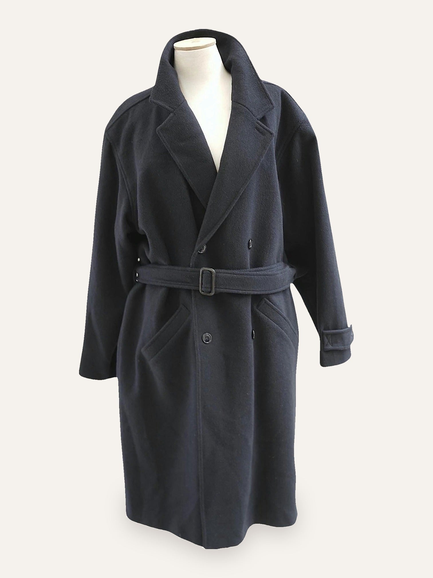 Sant'Andrea Wool Belted Coat