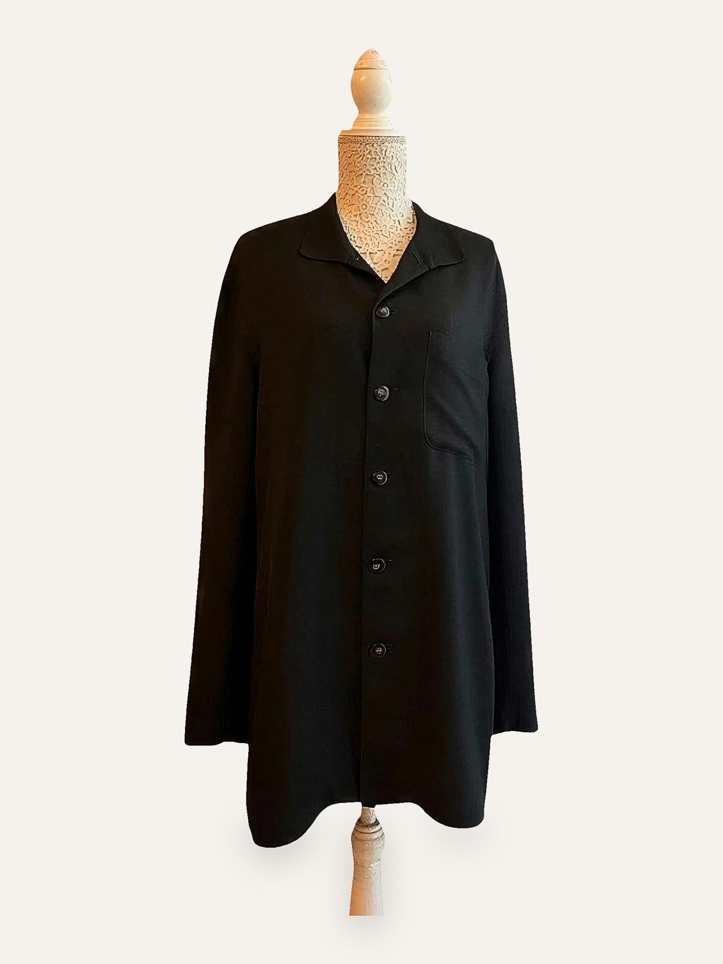 Donna Karan Pure Silk Overshirt