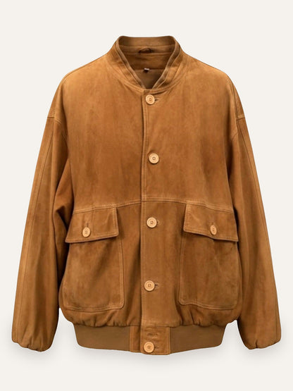 Bally 1851 Suede leather Bomber