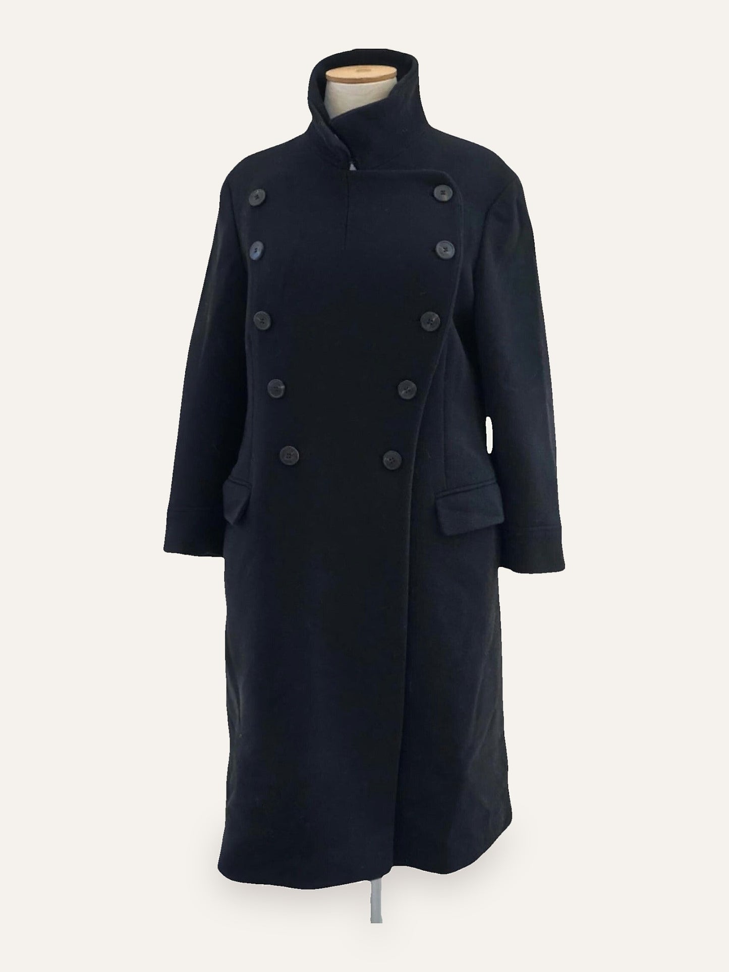 Dries Van Noten Wool Officer Coat