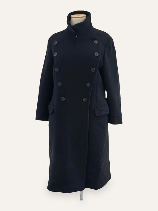 Dries Van Noten Wool Officer Coat