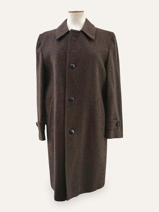 Austrian Loden Wool Overcoat