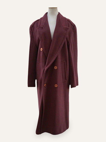 Nico Verhey Amsterdam Pure Wool Maxi Coat