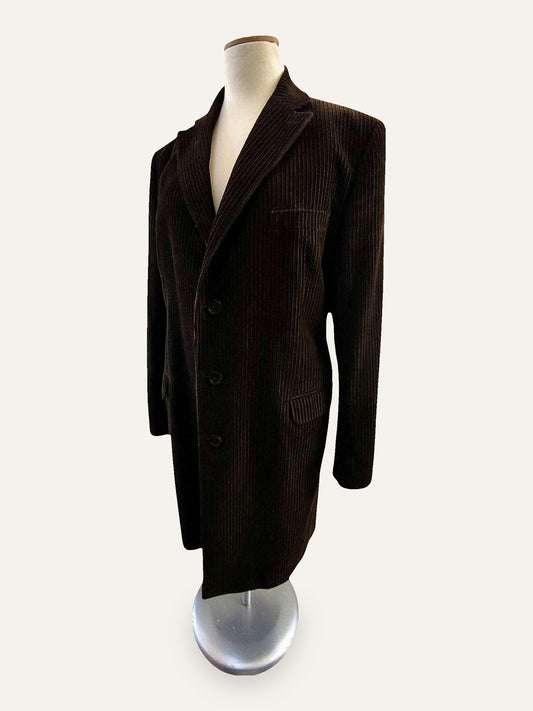 Just Cavalli Cotton Corduroy Coat