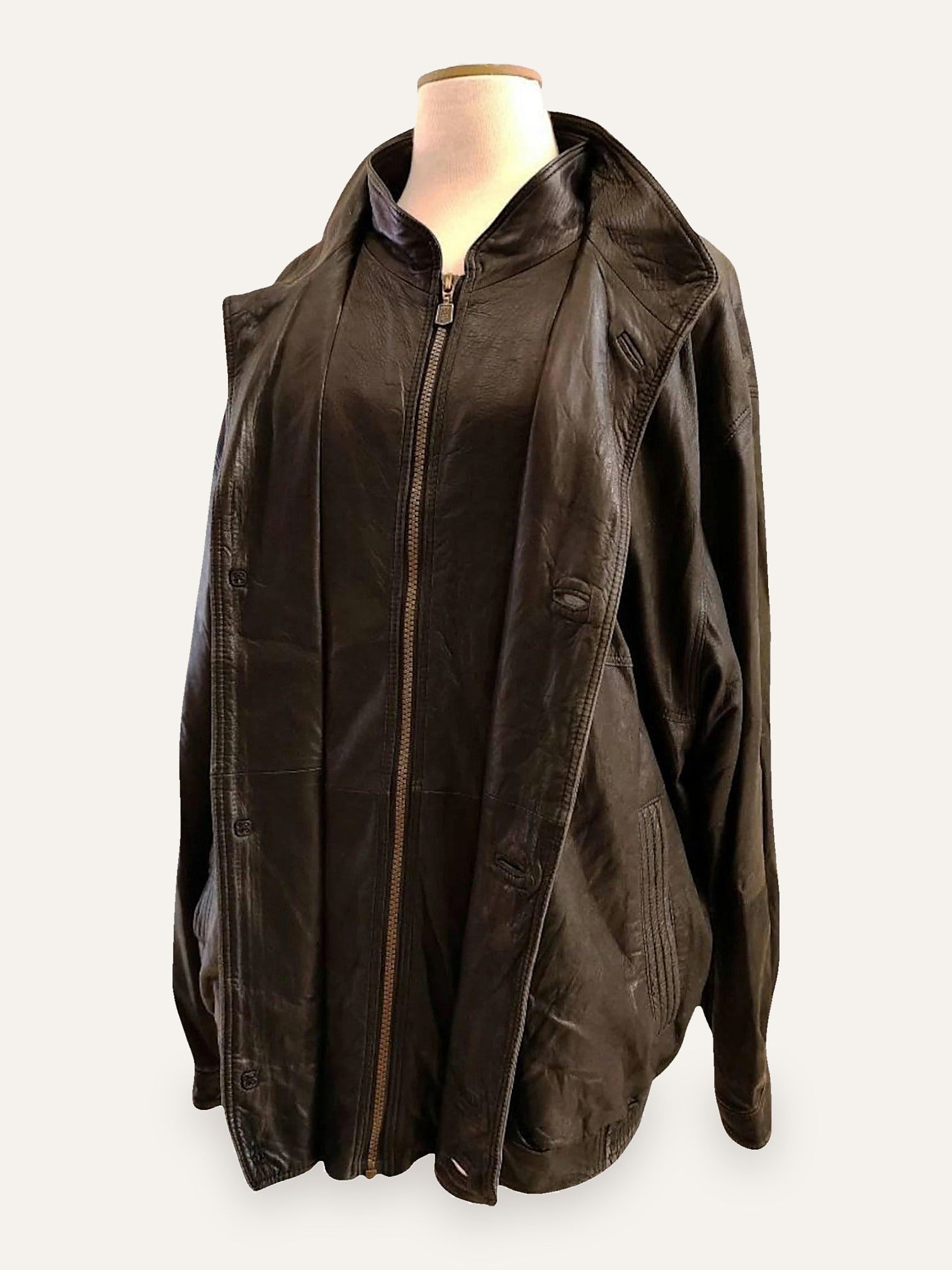 Pierre Cardin Lamb Nappa Leather Bomber