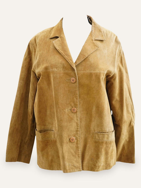 Vera Pelle Suede Leather Jacket