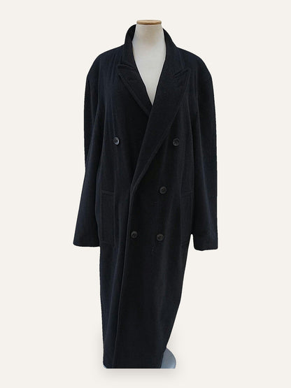 Pohland Exklusiv Wool Cashmere Double-Breasted Overcoat