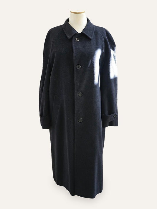 Lubiam Ascot Cashmere & Wool Raglan Overcoat