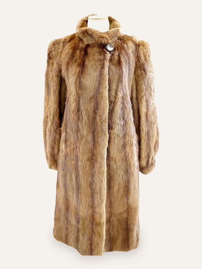 Barbini Pelliccerie Roma Fur Coat in Cognac