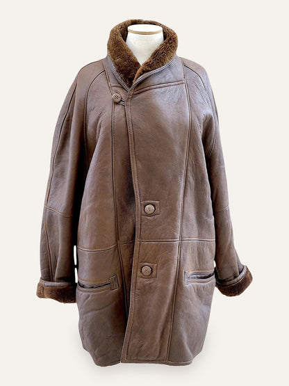 A&B Original Shearling Lambskin Coat