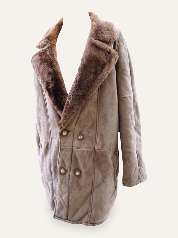 Shearling Original Oversized Coat