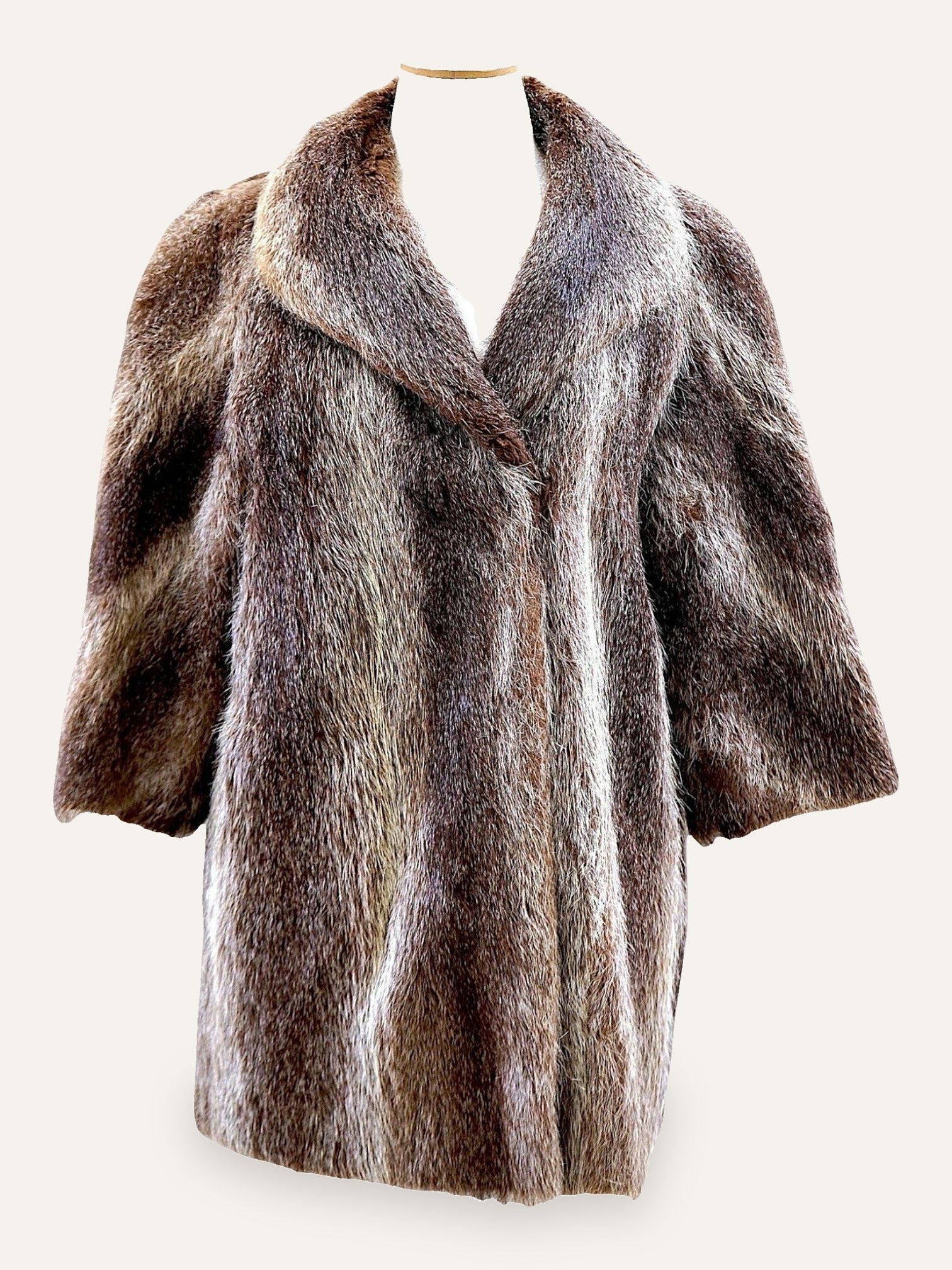 Tailor Made Ombre Fur Coat
