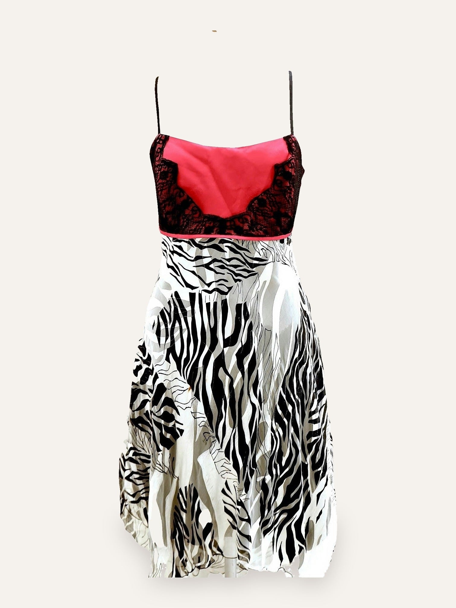 Estel Silk Animal Print Dress