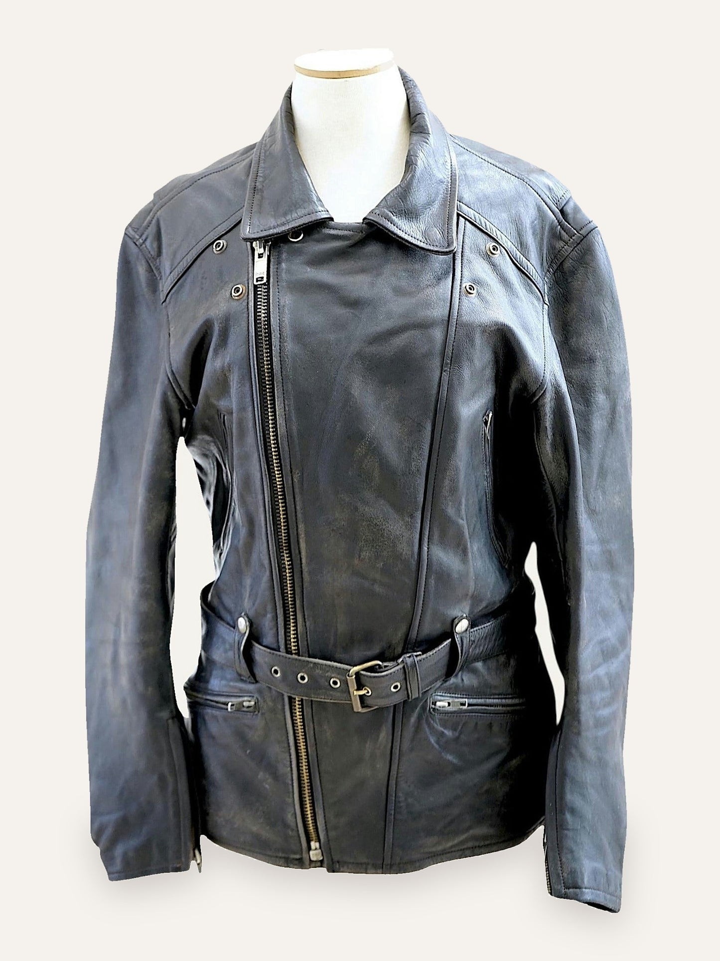 Hein Gericke Biker Leather Jacket