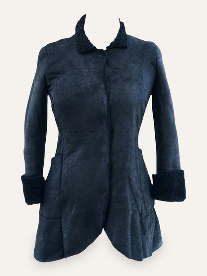 Y2K Faux Shearling Coat