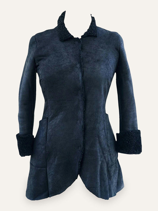Y2K Faux Shearling Coat