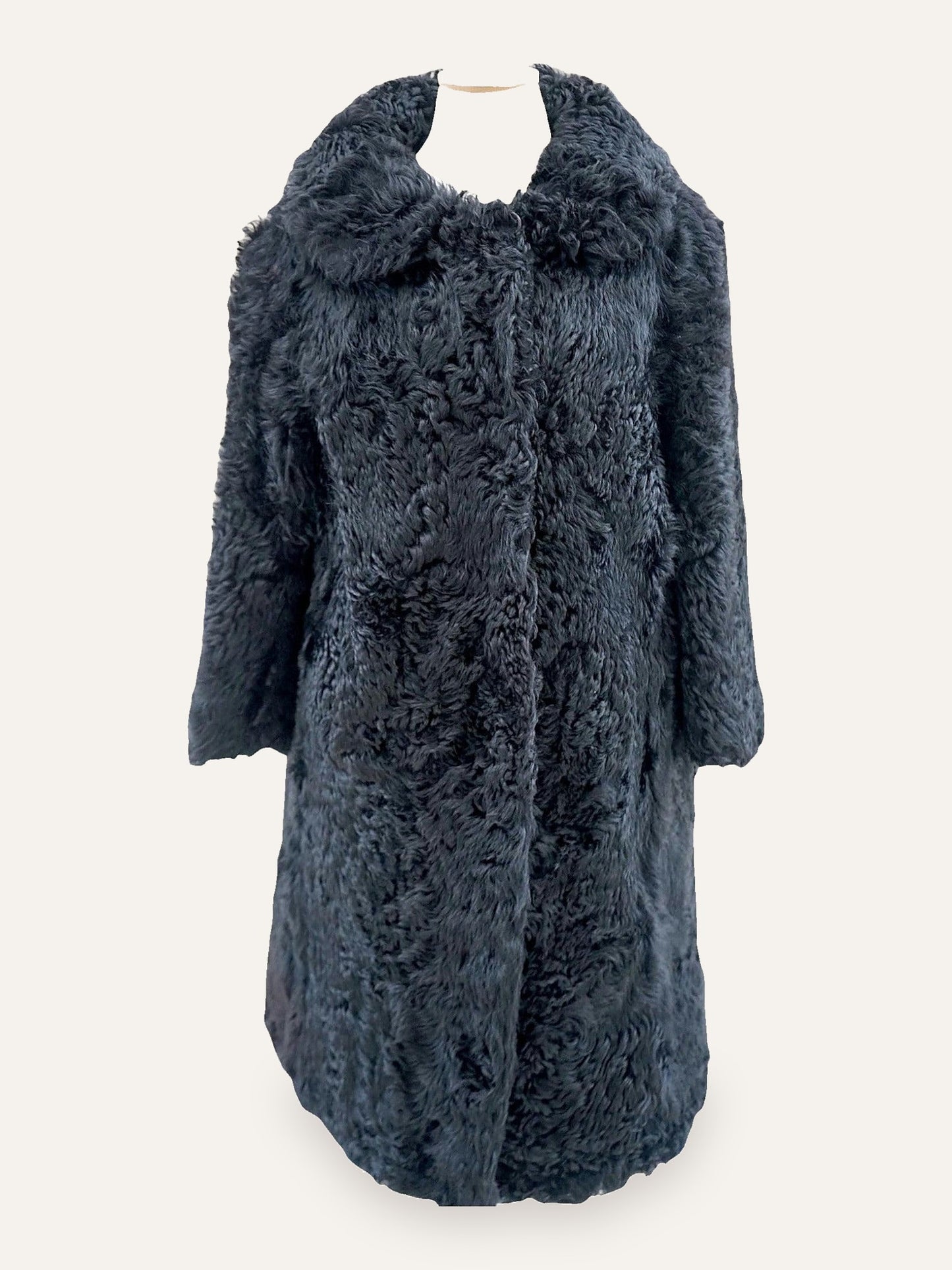 Long Hair Swakara Fur Coat