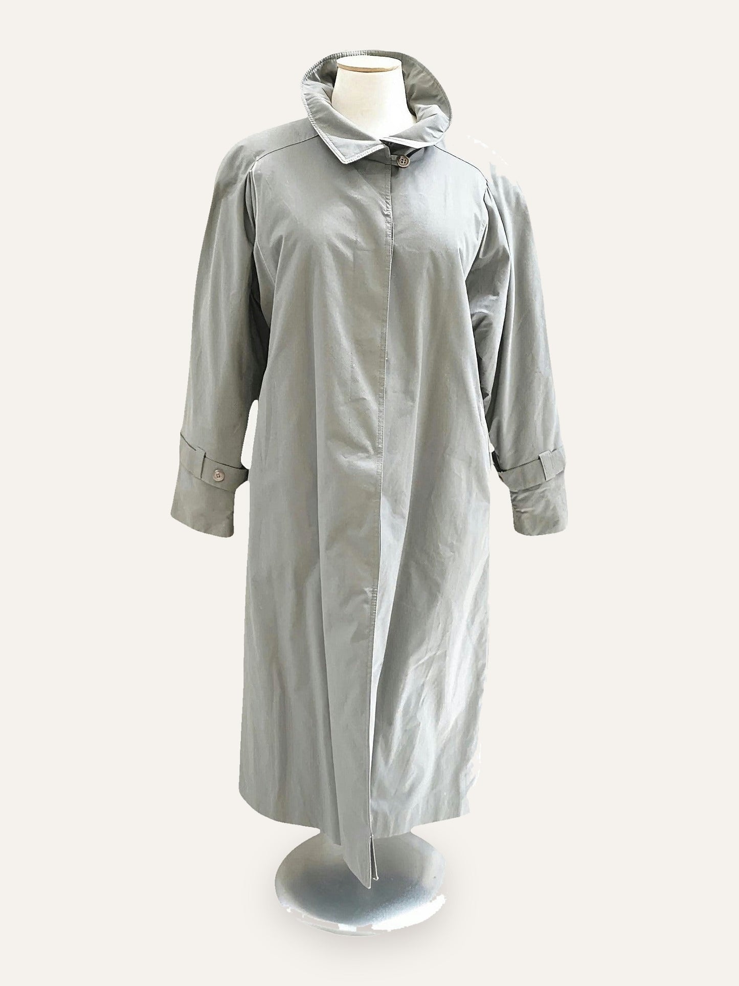 High Neck Duster Coat