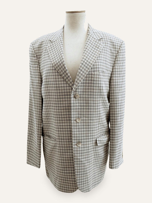 Yves Saint Laurent Checked Blazer