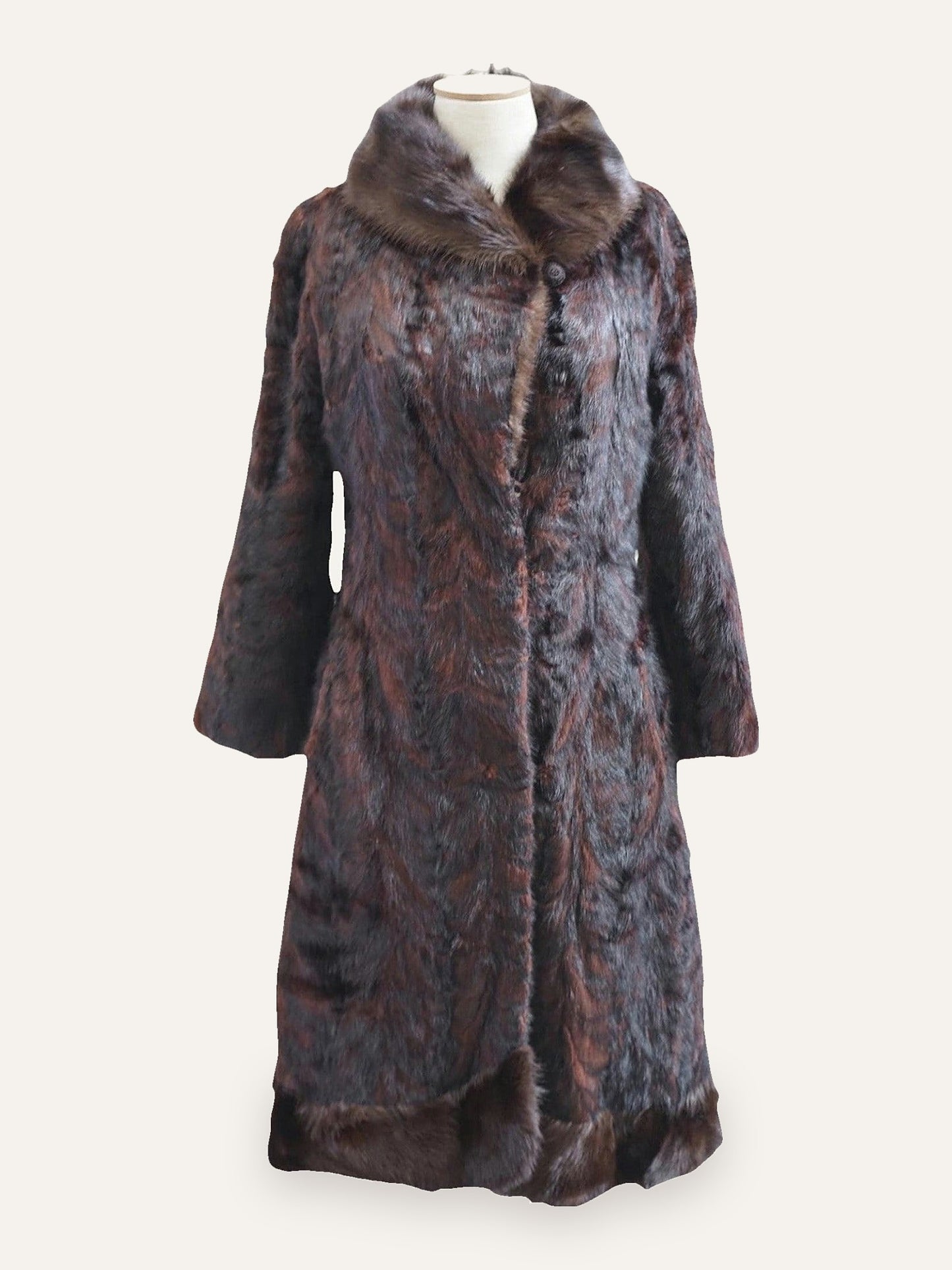 Archival Schiaparelli Fur Coat