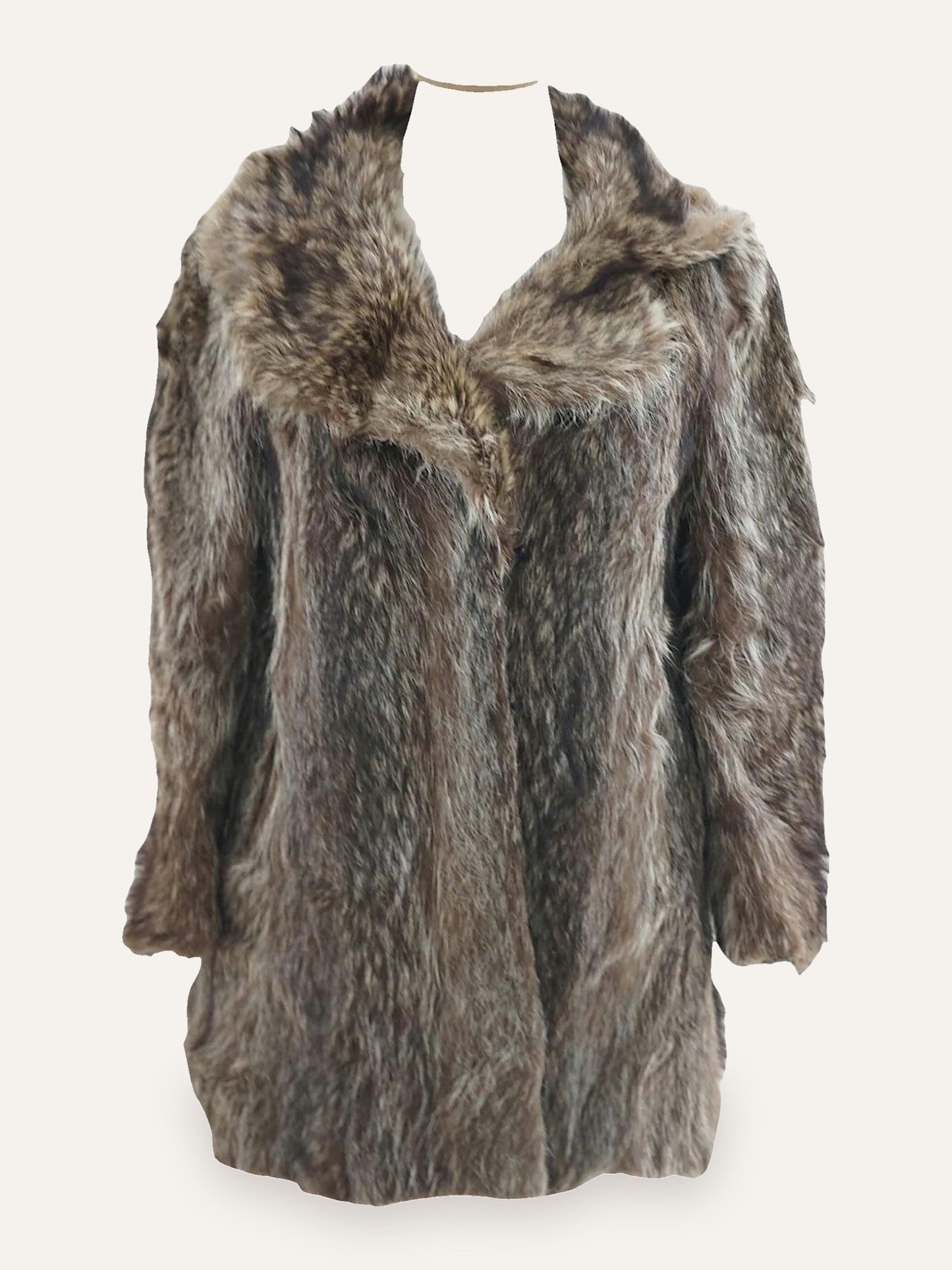 1980s Teddy Bear Real Fur Coat