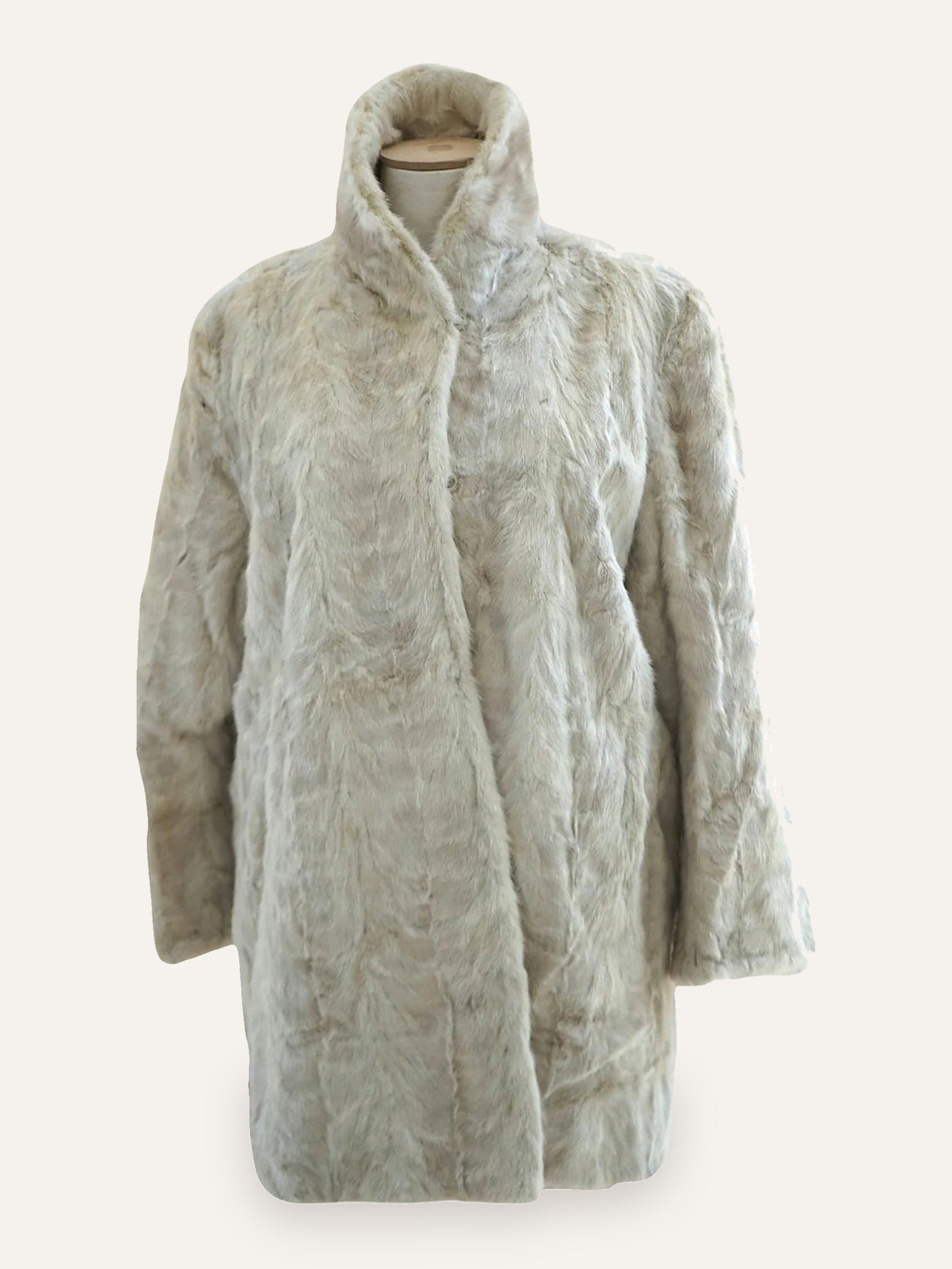 Tailor Made Ivory Fur Jacket