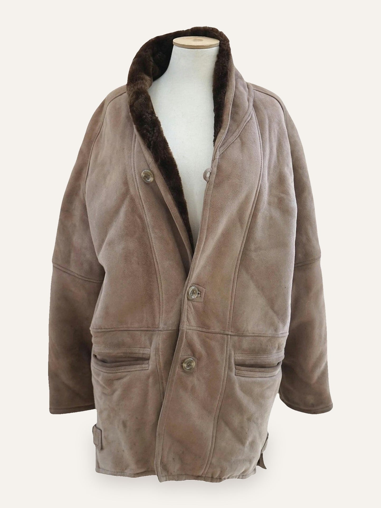Vintage Sheepskin Coat