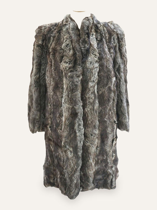 Vintage Real Fur Winter Coat