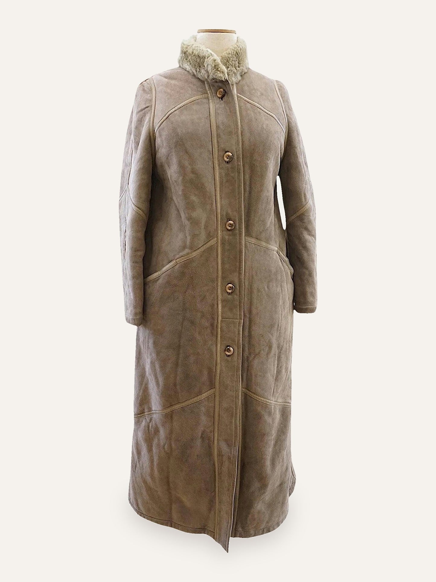 Full Length Sheepskin Coat