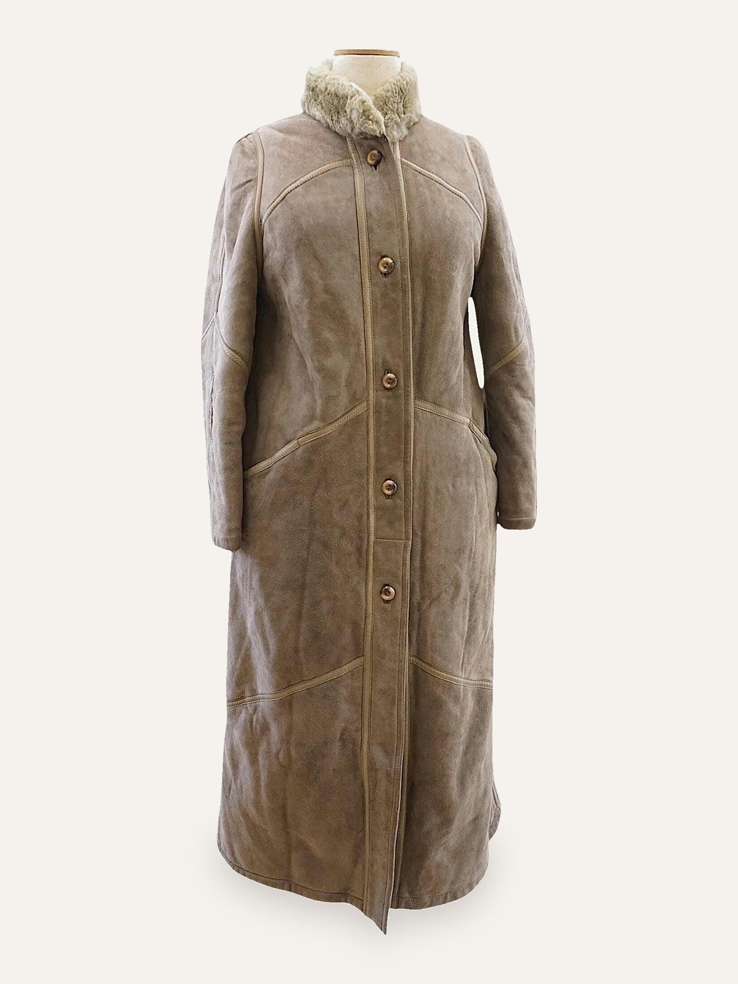Full Length Sheepskin Coat