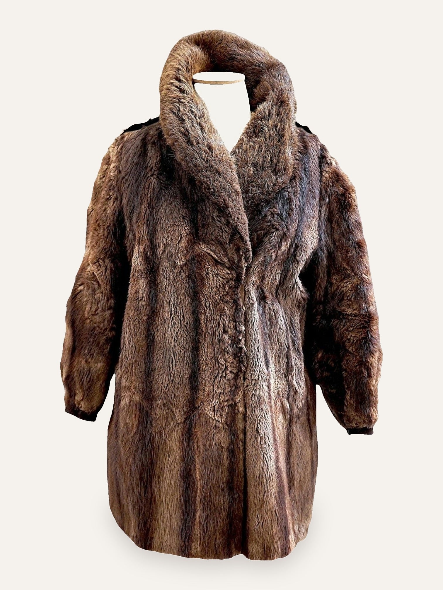 High Neck Teddy Fur Coat