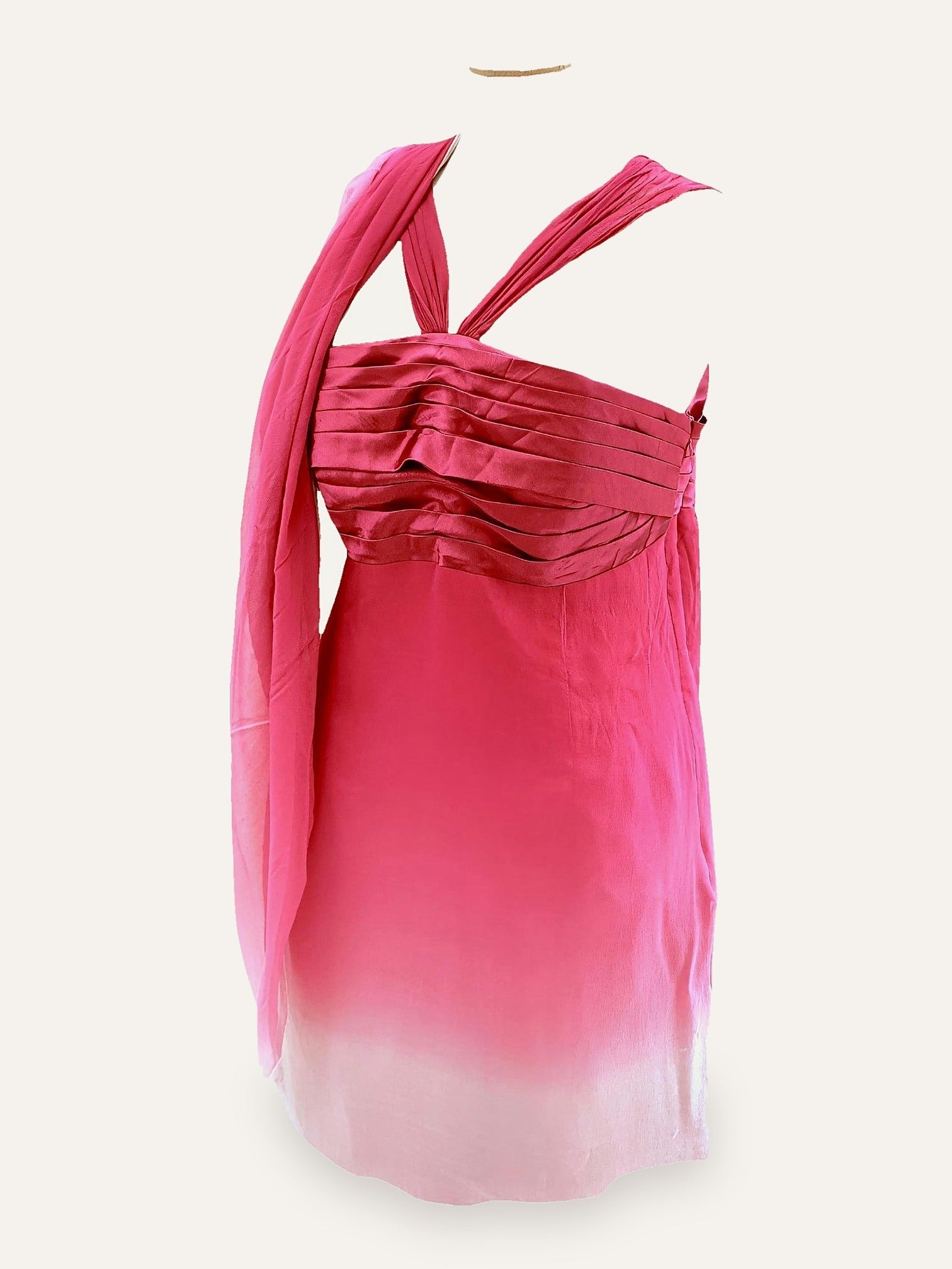 Silk Ombre Cocktail Dress