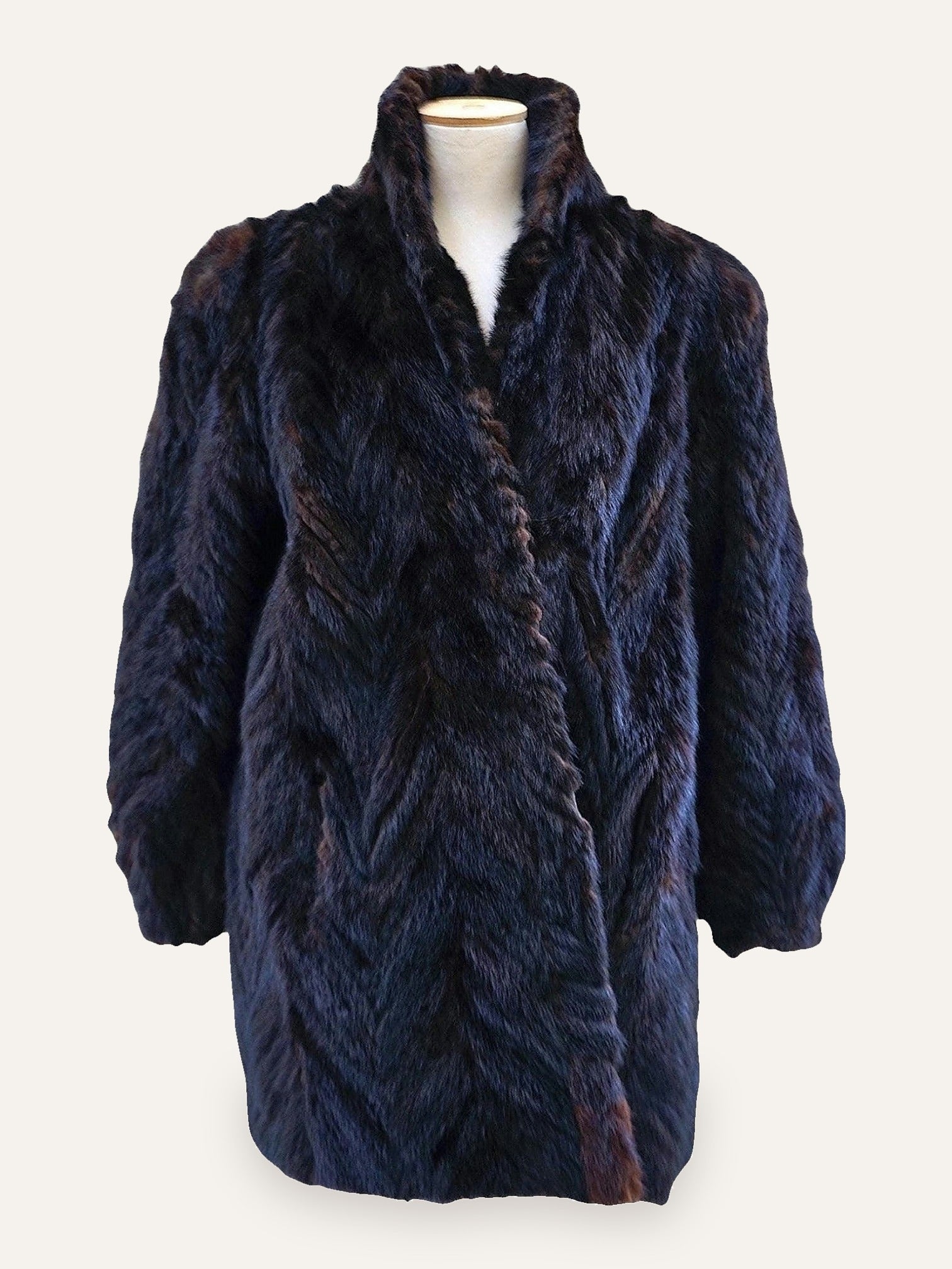 Minimalist Real Fur Coat
