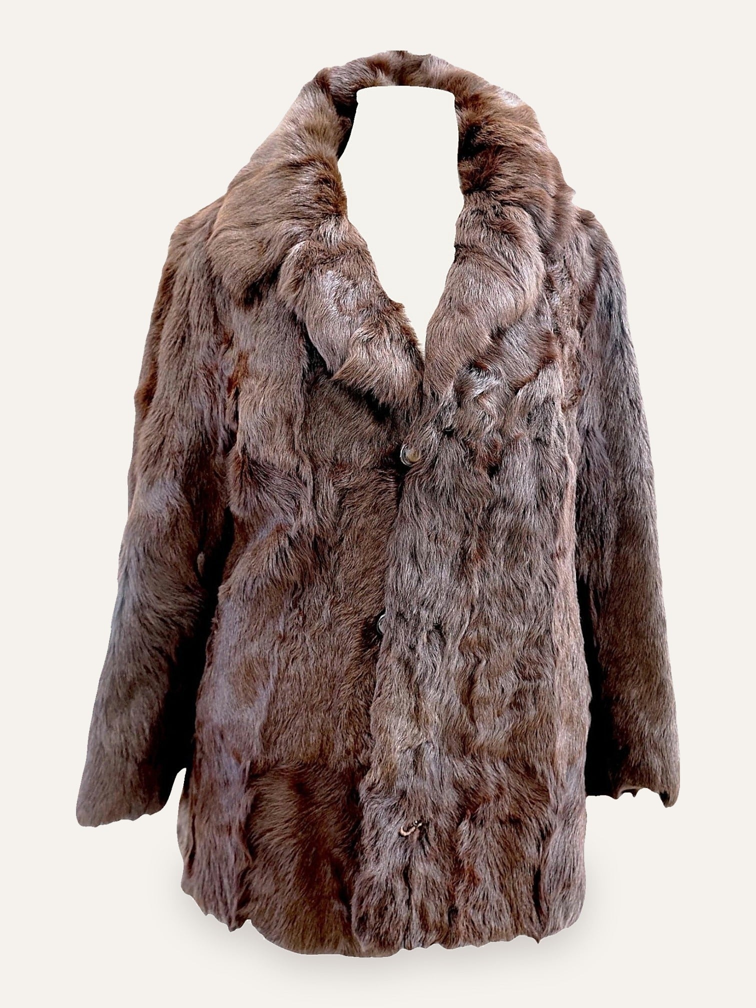Vintage Teddy Fur Coat