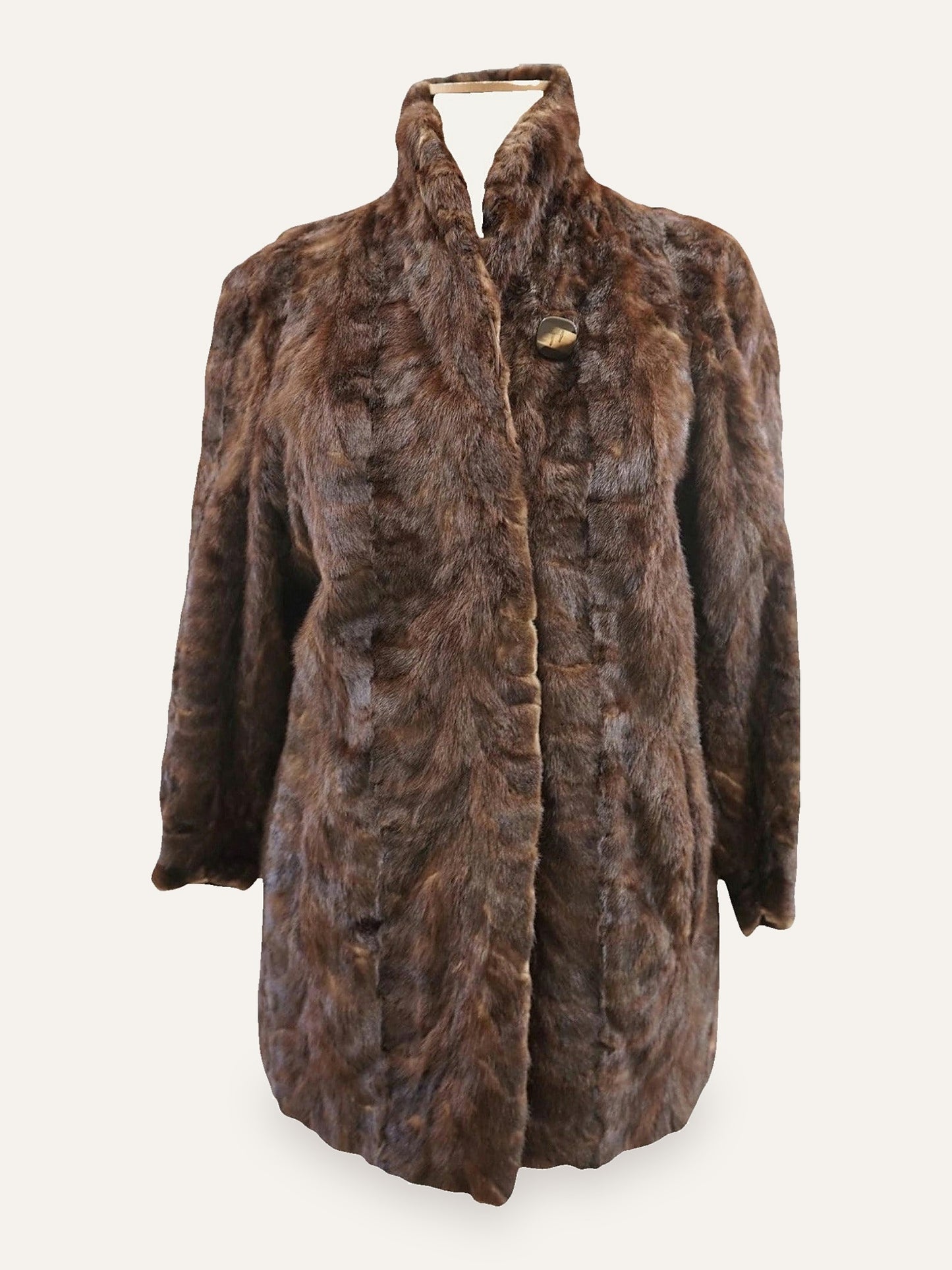 1990's Soft Real Fur Coat