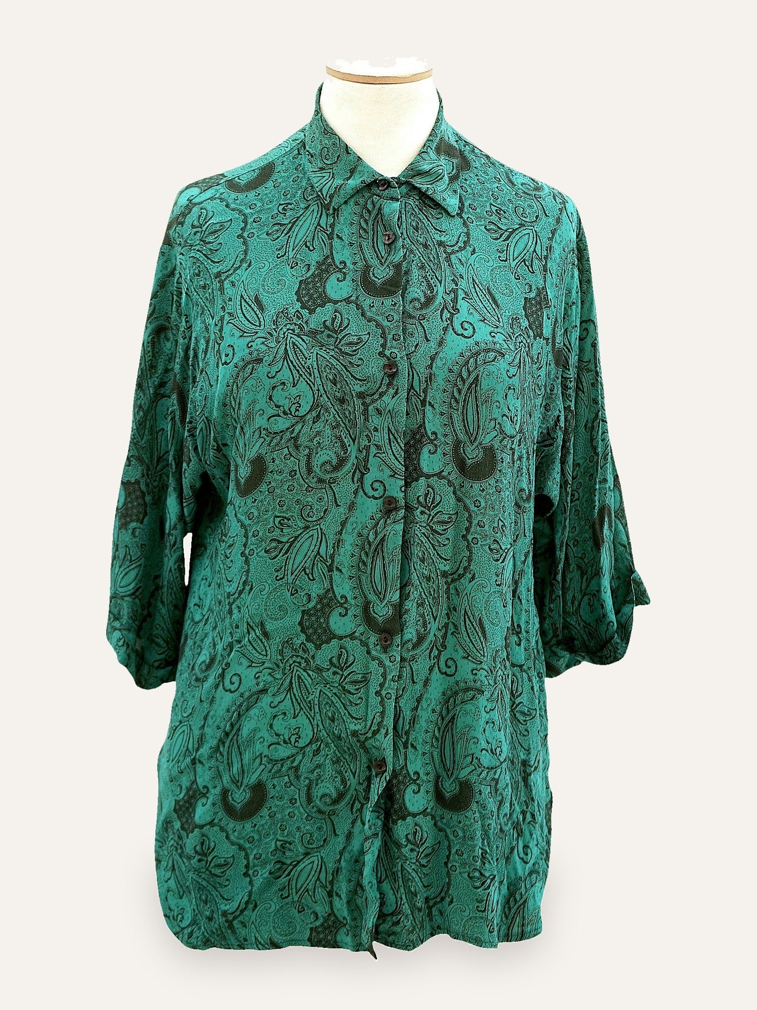 Paisley Print Blouse