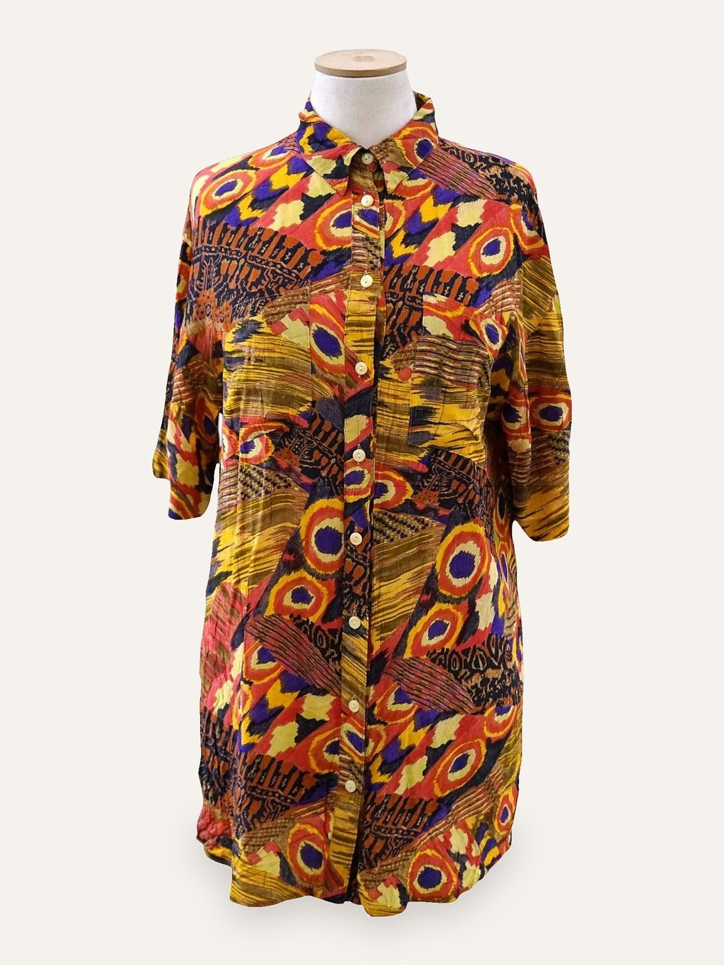 Firenze Psychedelic Cotton Shirt
