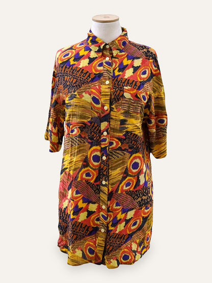 Firenze Psychedelic Cotton Shirt
