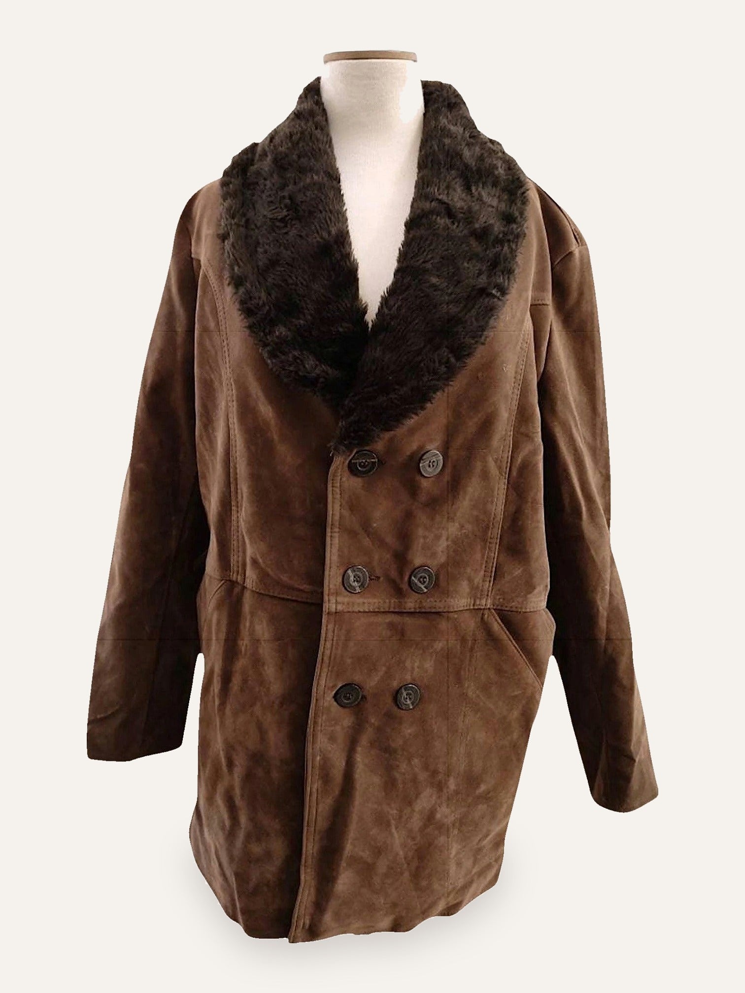 Velvet Shearling Coat