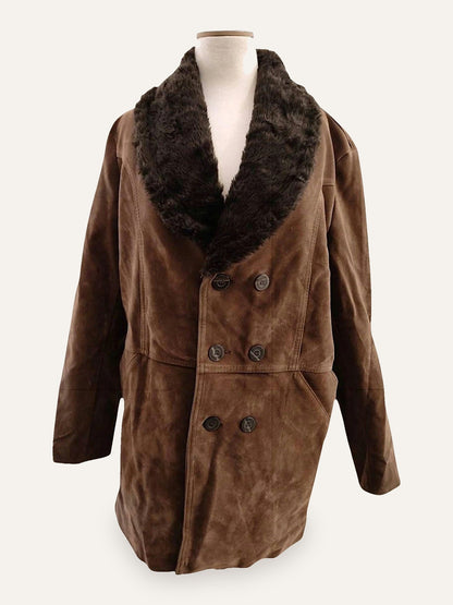 Velvet Shearling Coat