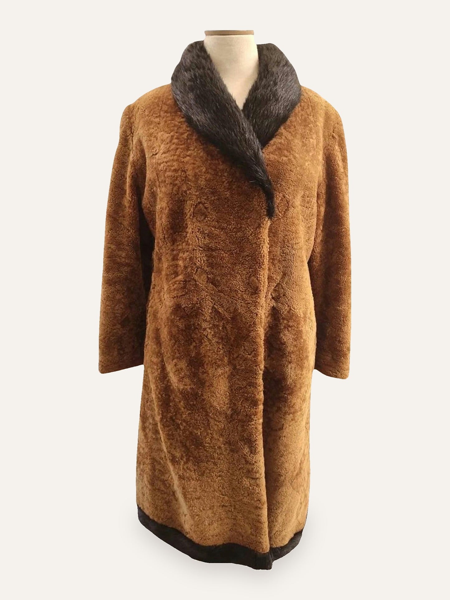 Persian Lamb Natural Fur Coat