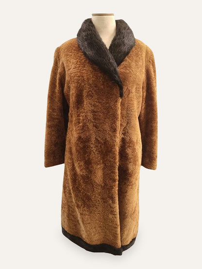 Persian Lamb Natural Fur Coat
