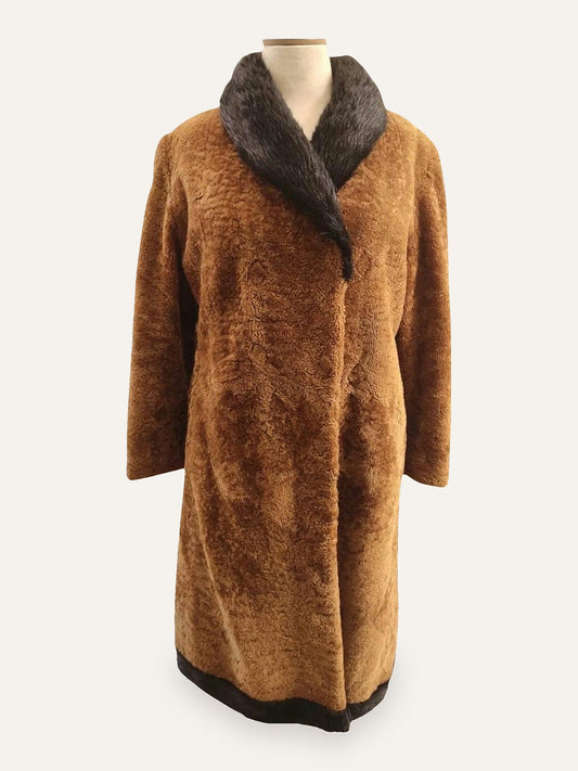 Persian Lamb Natural Fur Coat