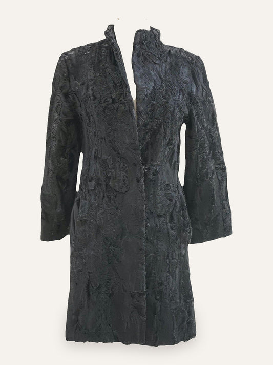 Vintage Karakul Astrakhan Fur Coat